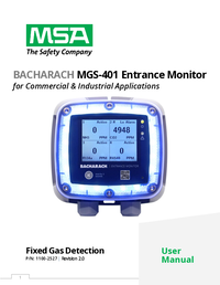 Thumbnail of document Manual - MGS-401 Entrance Monitor